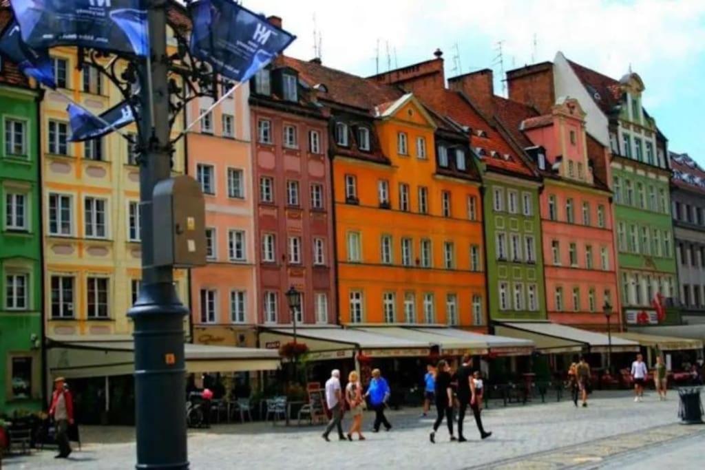 Cozy Room - 10 Min.From Rynek Wrocław Kültér fotó